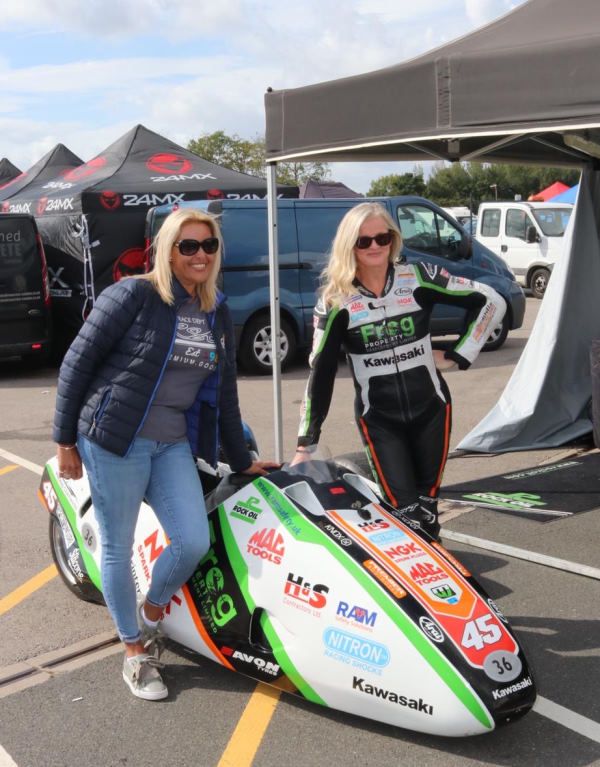 Maria with RAM Safety Solutions Ltd Operations Director Sarah Hatfield
