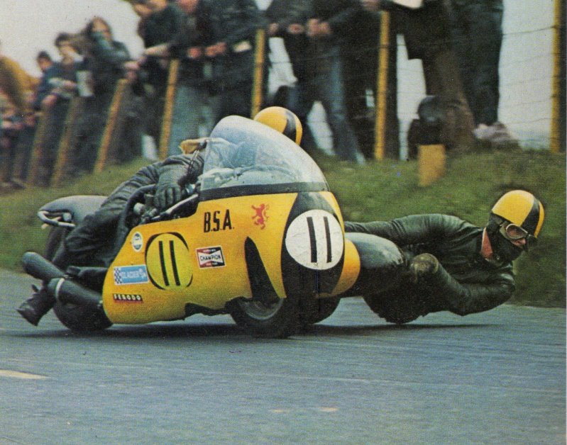 Mac Hobson, Kenny Birch? BSA -