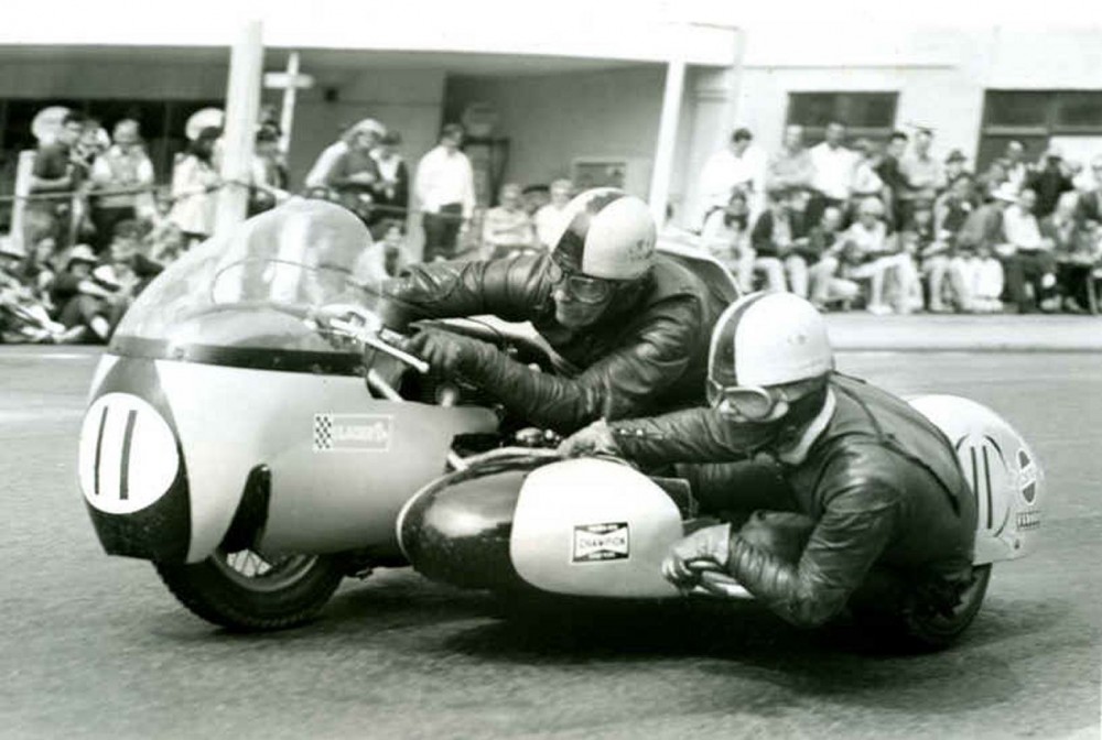 Mac Hobson, Kenny Birch? BSA -