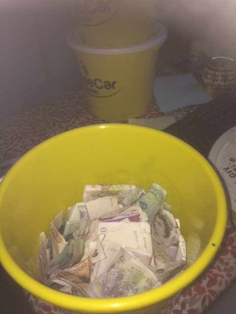 Jayne's bucket £703!.JPG
