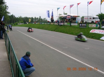 'setting the camera with a slow shutter speed gives the illusion of speed'